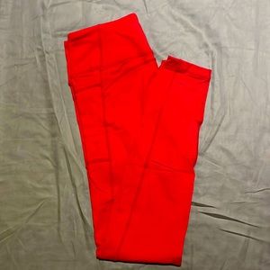 Senita athletics leggings red